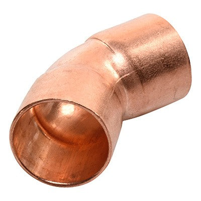 CODO COBRE 1" x 45°