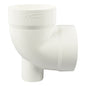 CODO PVC 4" x 90° C/SALIDA TRASERA 2"