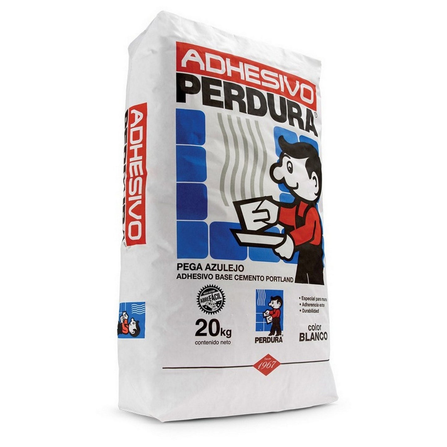 ADHESIVO BLANCO (PEGA AZULEJO) BTO 20 kg
