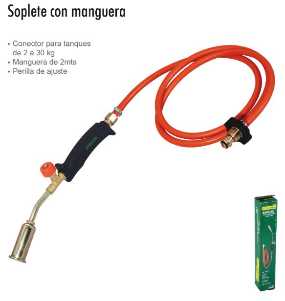 SOPLETE CON MANGUERA PARA GAS