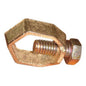 CONECTOR PARA VARILLA P/TIERRA DE BRONCE