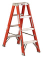 ESCALERA TIJERA DOBLE FIBRA VIDRIO 1.22m