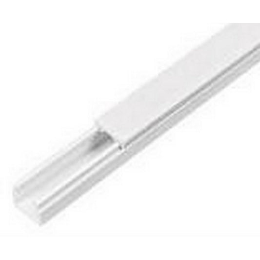 CANALETA PLASTICA BLANCA 12mm x 12mm