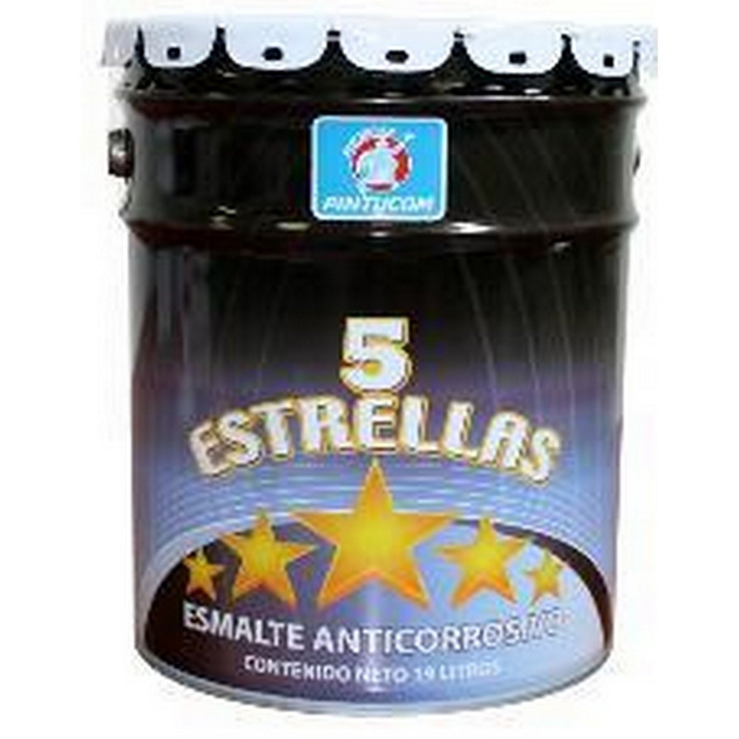 PINTURA ESMALTE NEGRO BRILLANTE 19 L