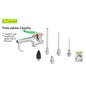 PISTOLA NEUMATICA SOPLETEAR 4 BOQUILLA