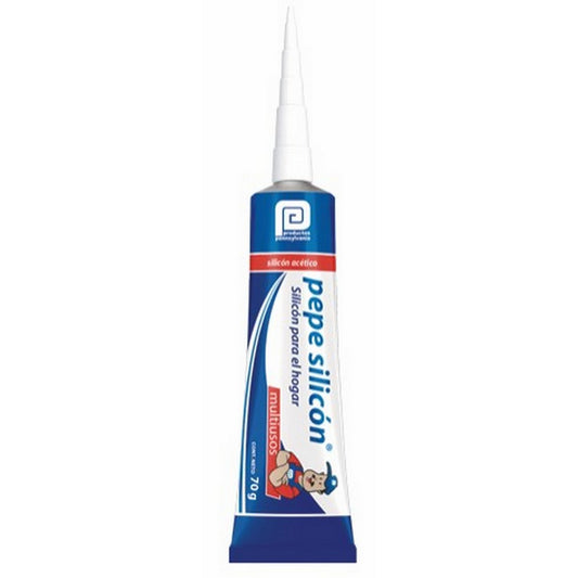 PEPE SILICON PARA EL HOGAR TUBO 70g