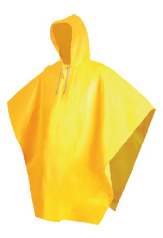 IMPERMEABLE CAPAMANGA CORTA AMARILLO