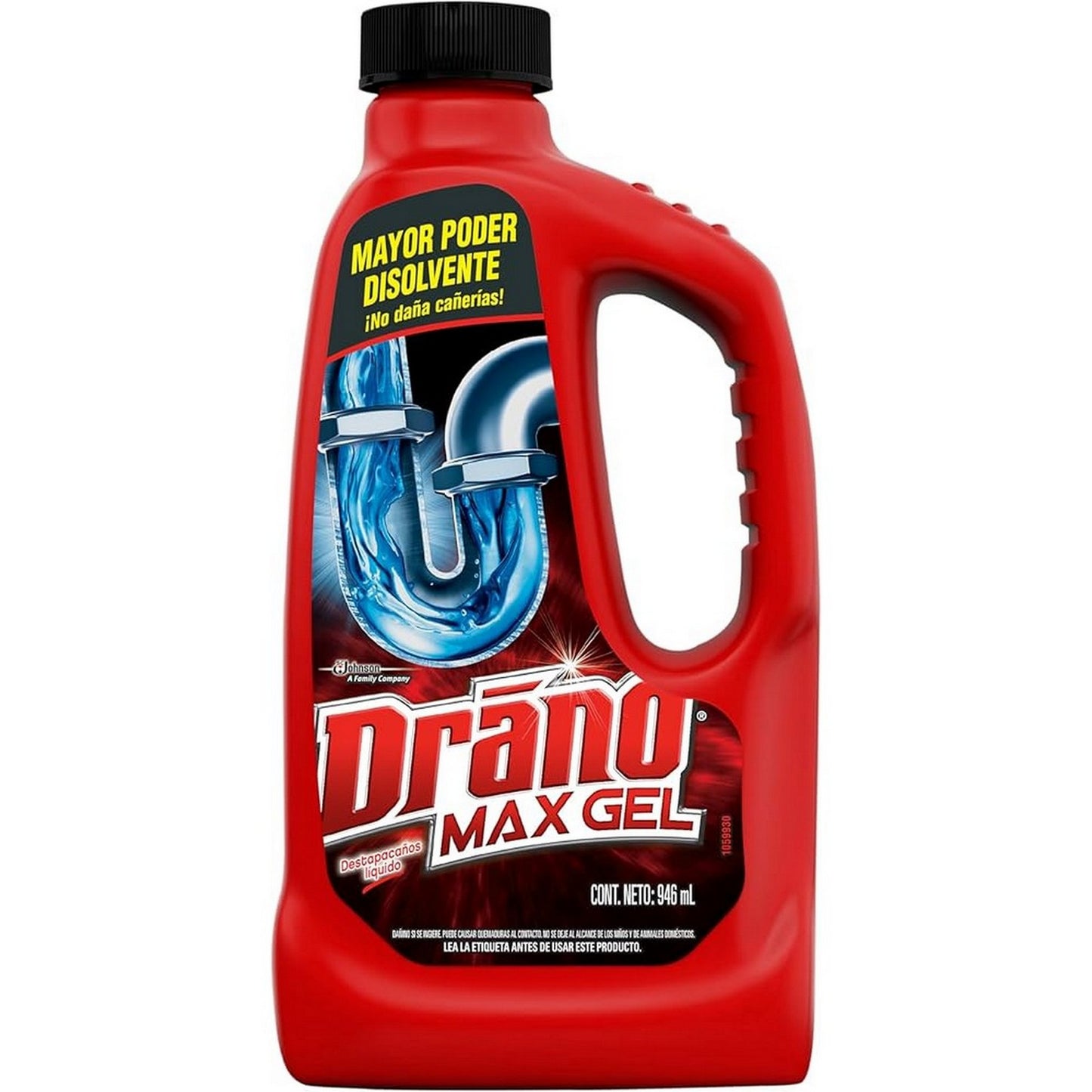 DESTAPACAÑOS DRANO MAX GEL BOTE 946 ML