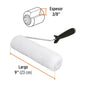 RODILLO DE 9" x 3/8" LISAS