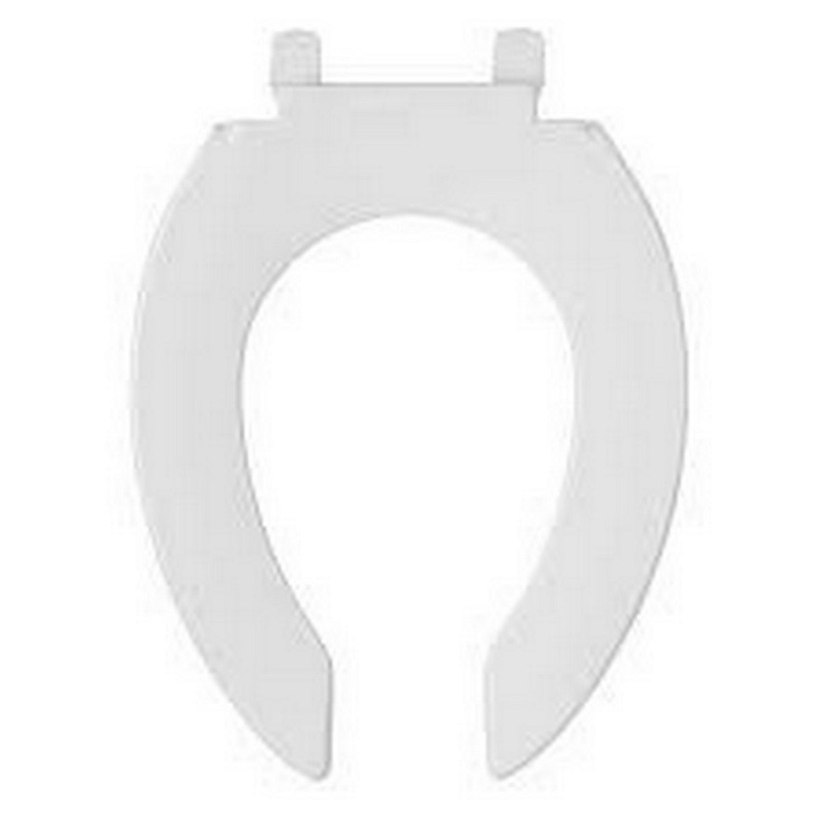 ASIENTO ALARGADO SIN TAPA COLOR BLANCO