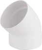 CODO PVC 6" x 45°
