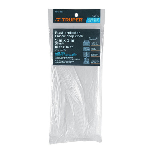 PLASTICO PROTECTOR USO LIGERO 15 mt2