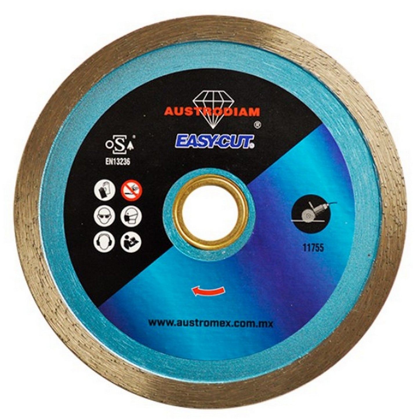 DISCO DIAMANTE 4-1/2" LISO # 1502
