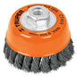 CARDA DE COPA TRENZADA 14 mm x 5"