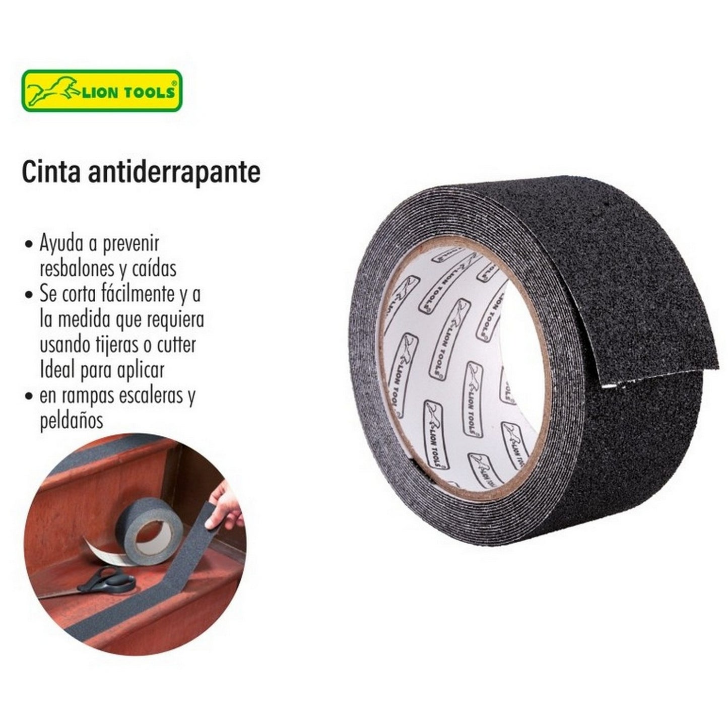 CINTA ANTIDERRAPANTE 5 m x 2"