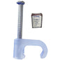 GRAPA PARA CABLE PLANO TC 4 x 6 100 pz