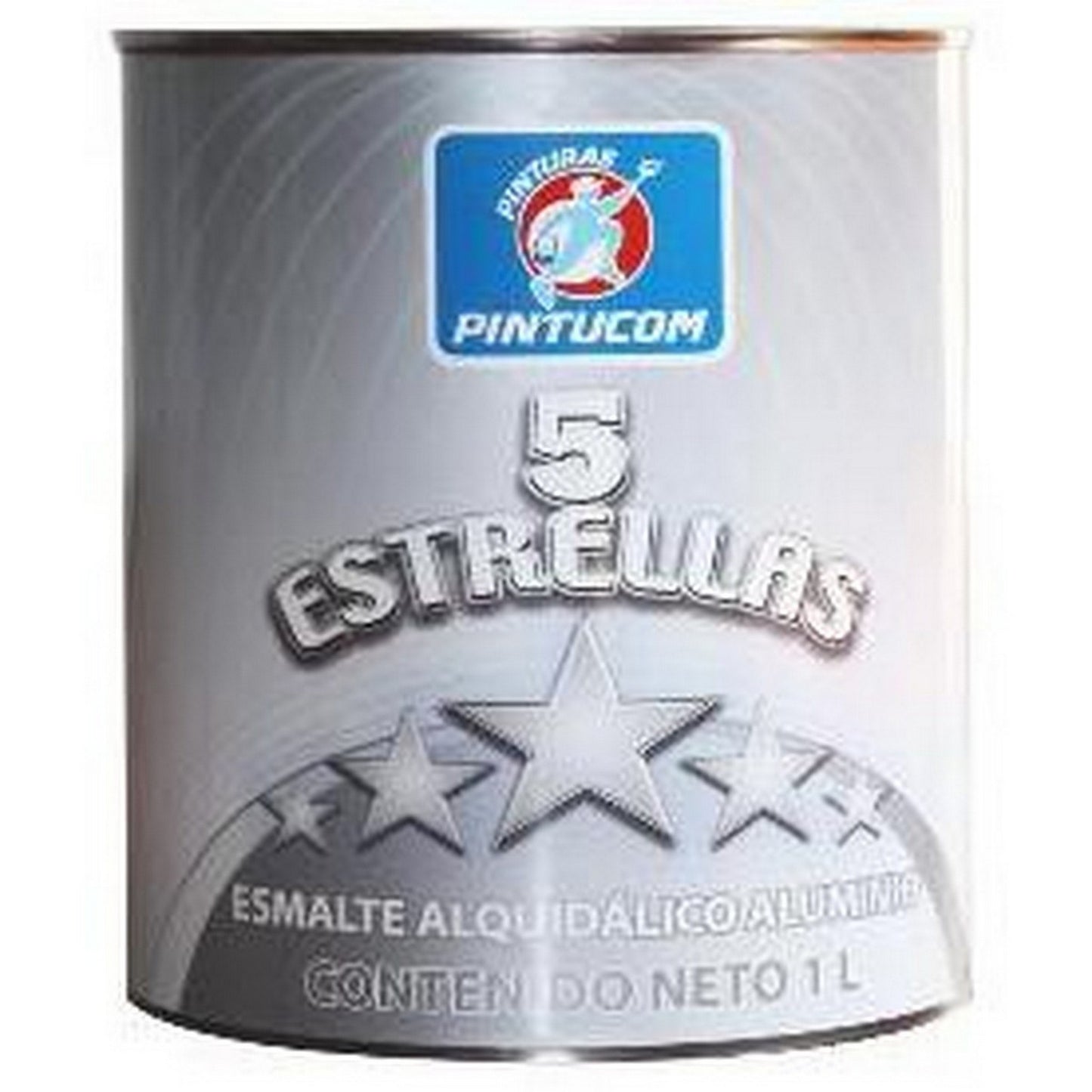 PINTURA ESMALTE ALUMINIO 4 L