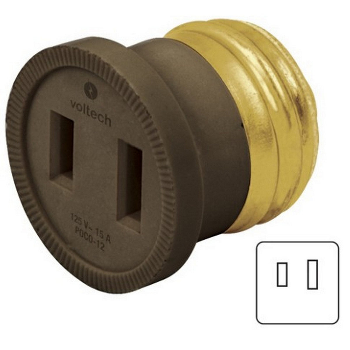 ADAPTADOR PORTALAMPARA A CONTACTO