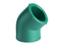 CODO VERDE TPLUS 1/2" x 45° (20 mm)