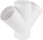 YEE DOBLE PVC SANITARIO 4"