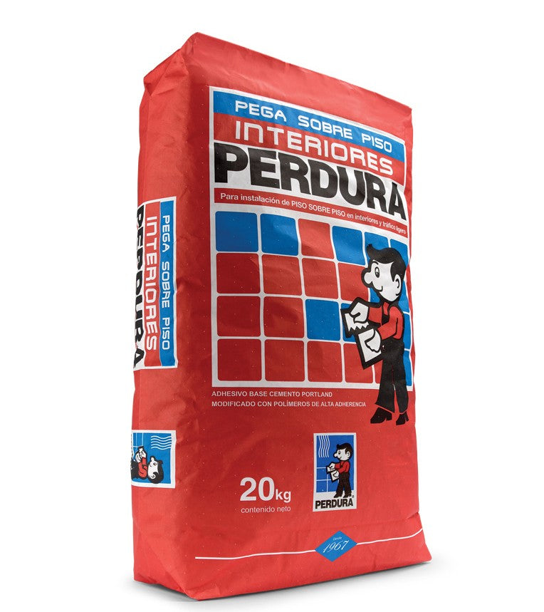 PEGA SOBRE PISO GRIS INTERIORES 20 kg