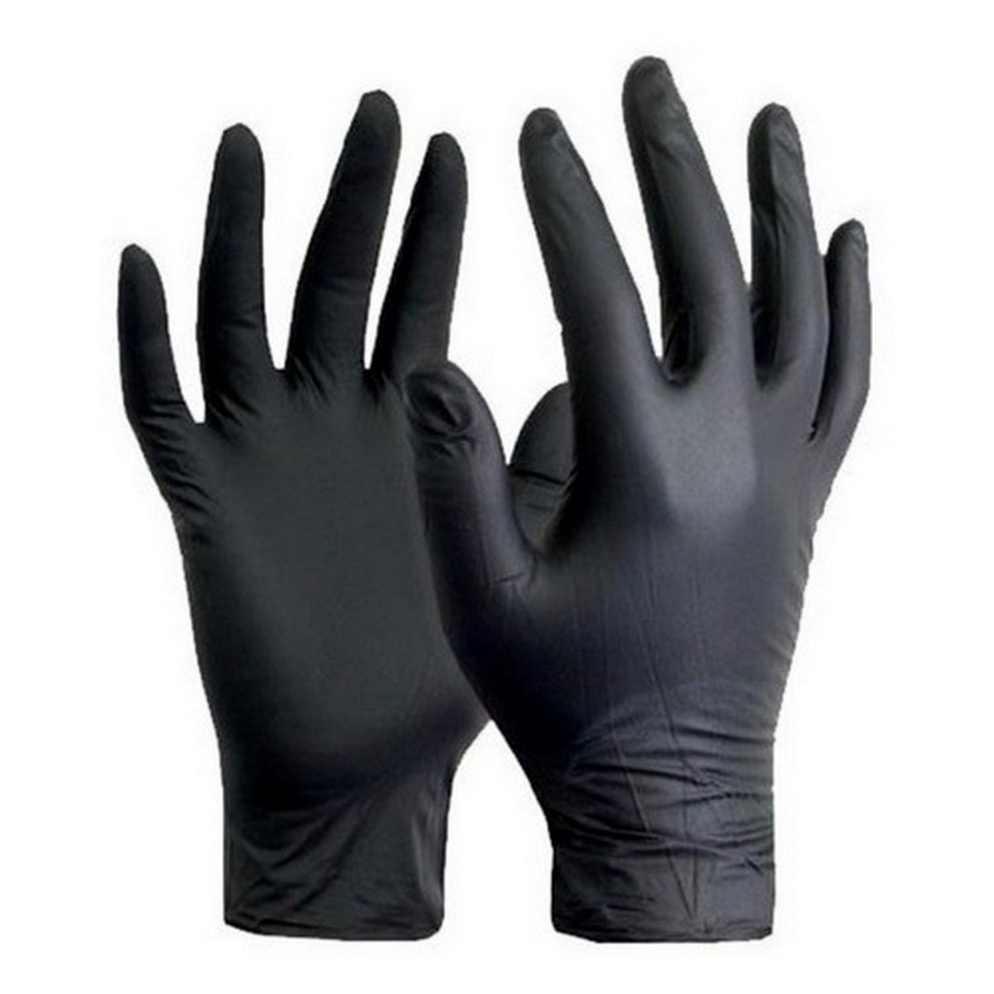 PZ GUANTE DE LATEX NEGRO TALLA MEDIANO