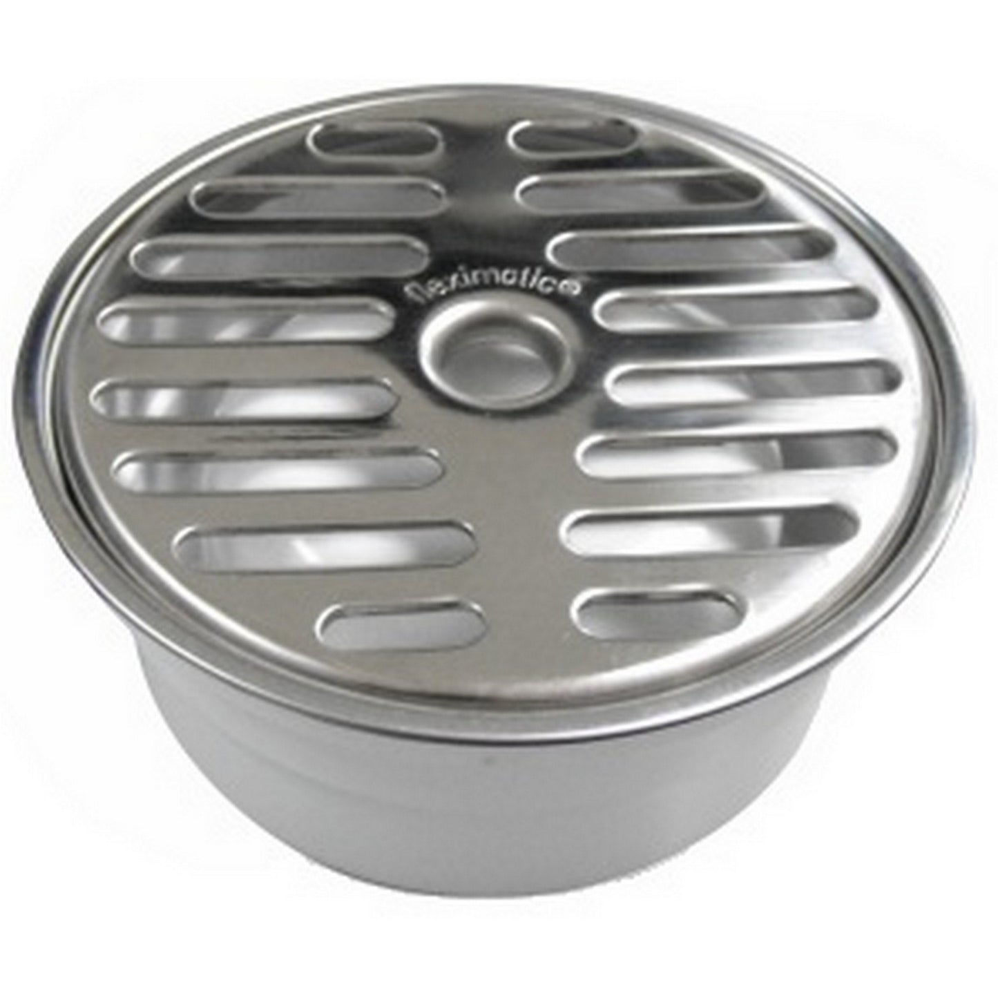 COLADERA UNIVERSAL 4" C/REJILLA ACE.INOX