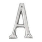 LETRA A DE ALUMINIO DE 4"