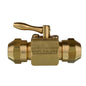 VALVULA DE PASO FLARE-FLARE 3/8" x 3/8"