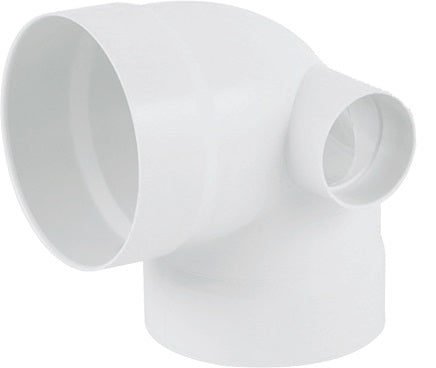 CODO PVC 4" x 90° C/SALIDA LATERAL 2"