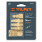 JGO DE CONECTORES F Y M 5 pz BRONCE