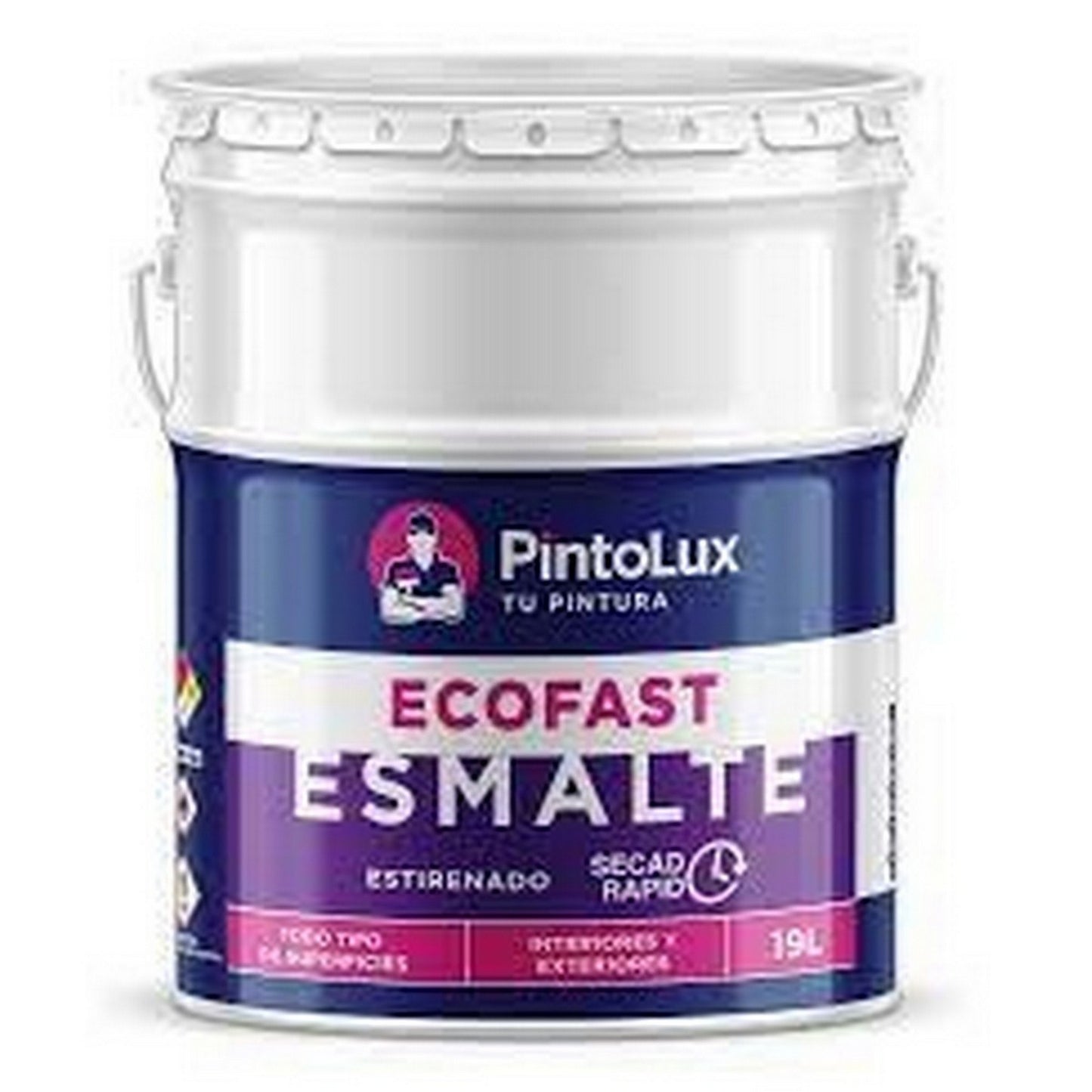 PINTURA ESMALTE CAFE ECOFAST MAX 1 L