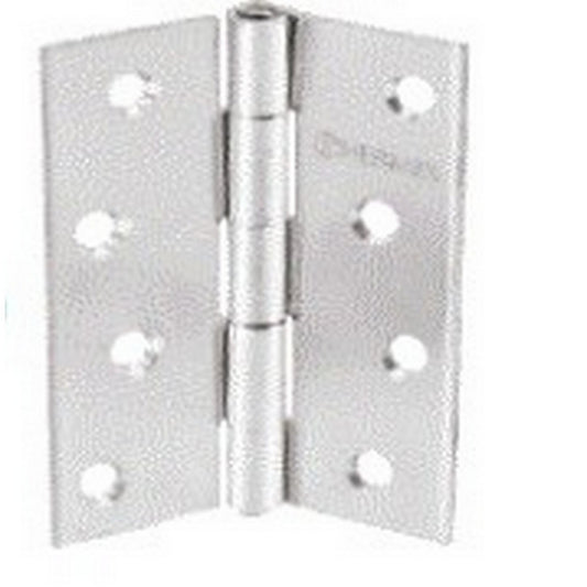 BISAGRA RECTANGULAR ACERO PULIDO 3-1/2"