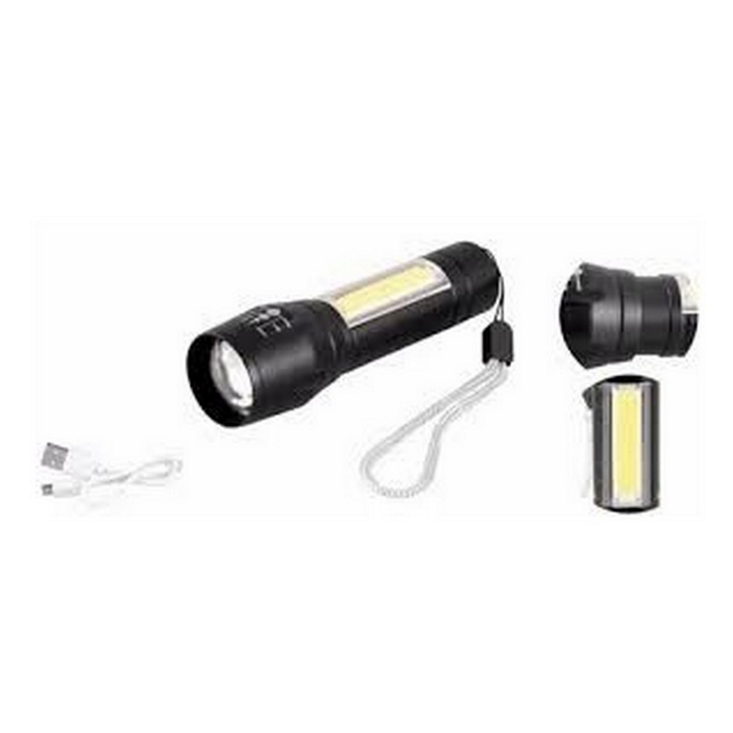 LINTERNA ALUM. RECARGABLE 1 W 100 LMS
