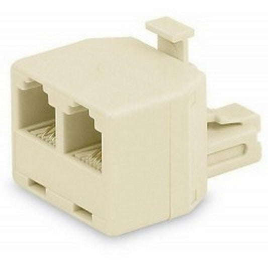ADAPTADOR TELEFONICO "Y" 2 jack a 1 plug