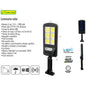 LUMINARIO SOLAR 400 lm 4 W 6 LED AJUSTAB