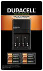 CARGADOR PILAS RECARGABLES C/4 PILAS AA