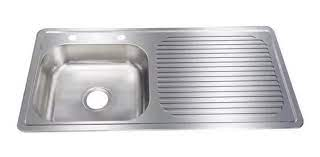 TARJA ACERO INOX ESCURRIDOR DER. 80x50cm
