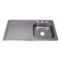TARJA ACERO INOX ESCURRIDOR IZQ 100x50cm