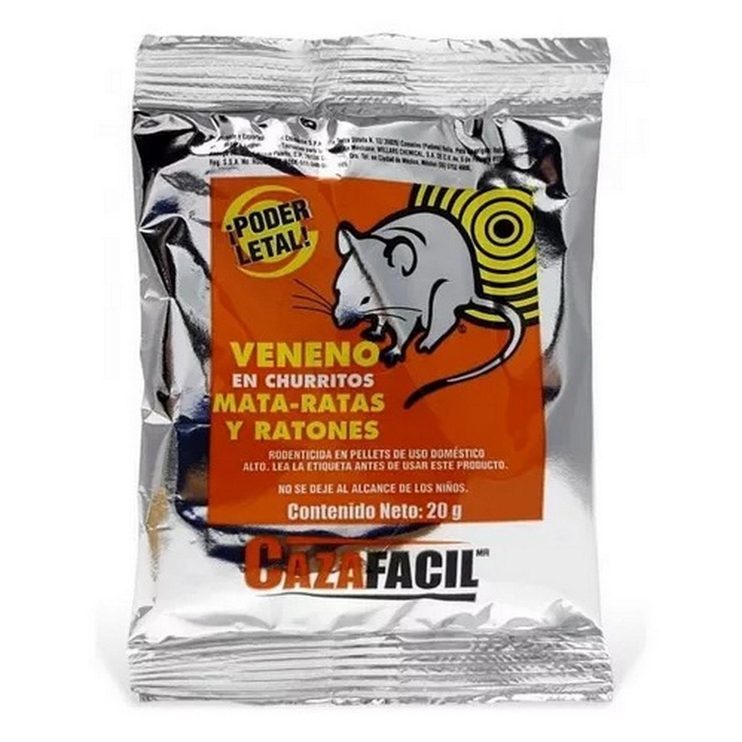 MATA RATAS CHURRITOS 20 g