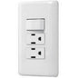 PLACA ARMADA 2 CONTACTO + INTERRUPTOR
