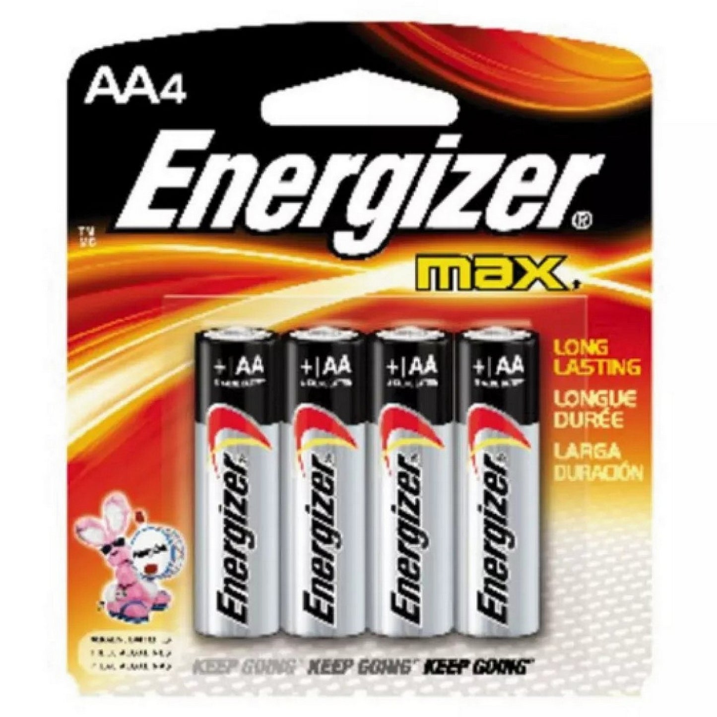 PILA AA 1.5 V PAQUETE CON 4 PZ