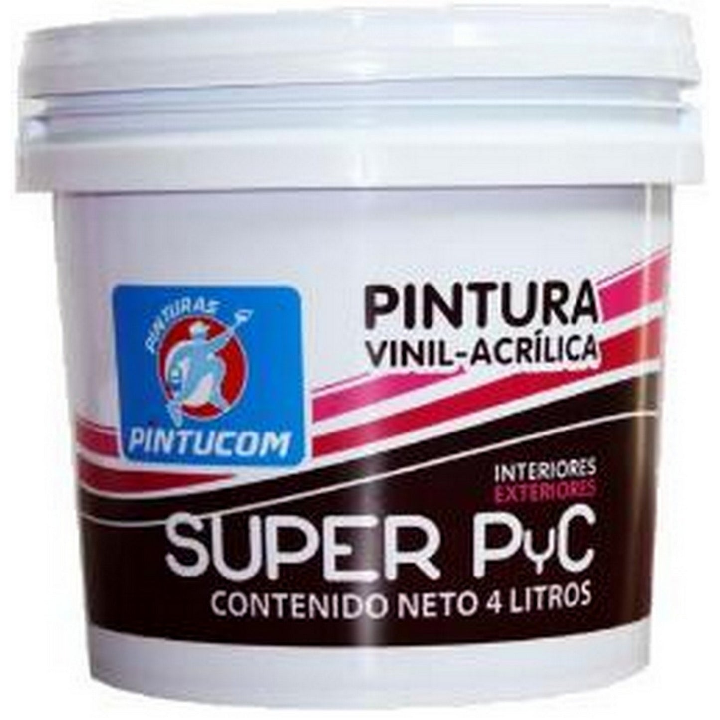 PINTURA VINILICA AZUL CIELO 4 L