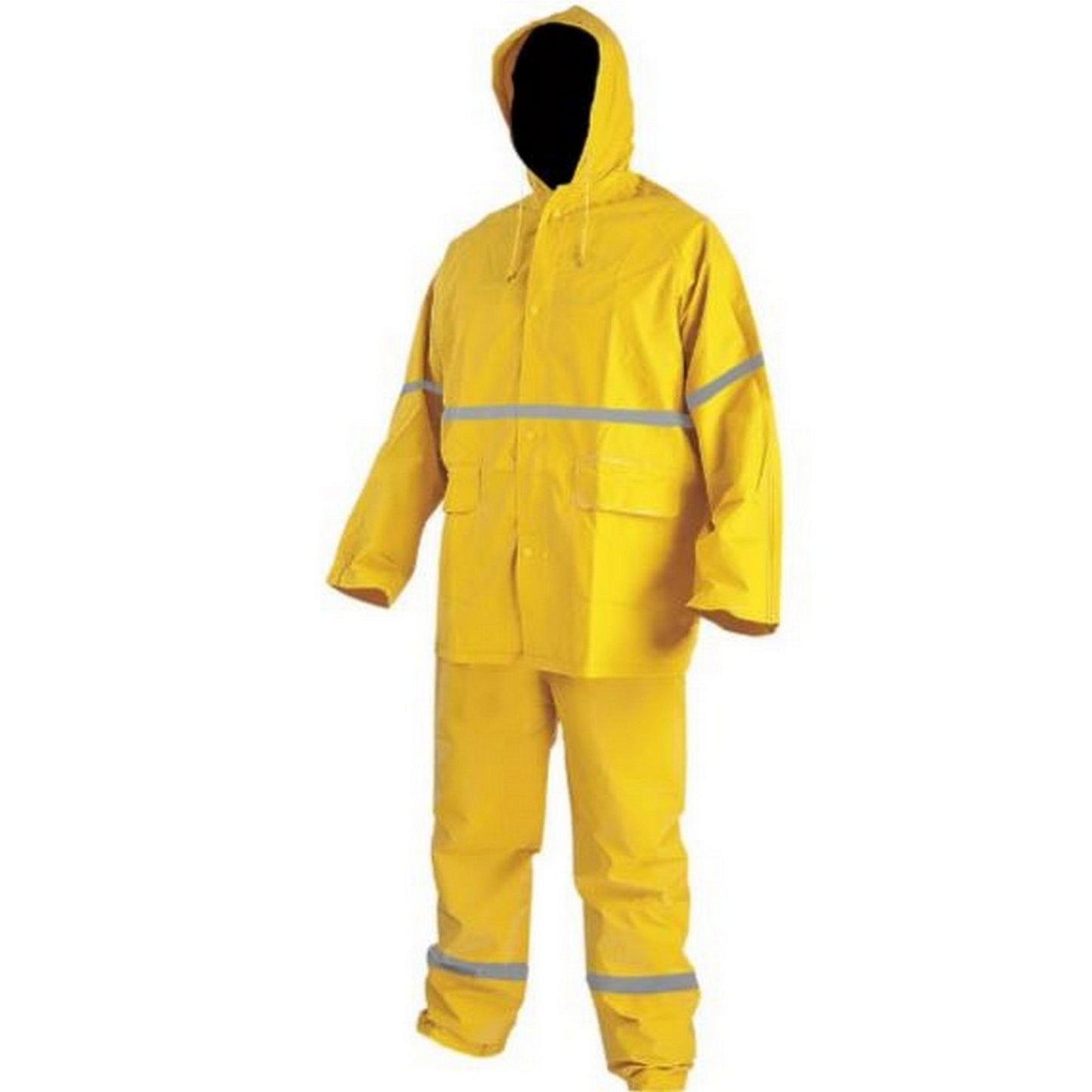 IMPERMEABLE DOS PIEZAS AMARILLO MEDIANO