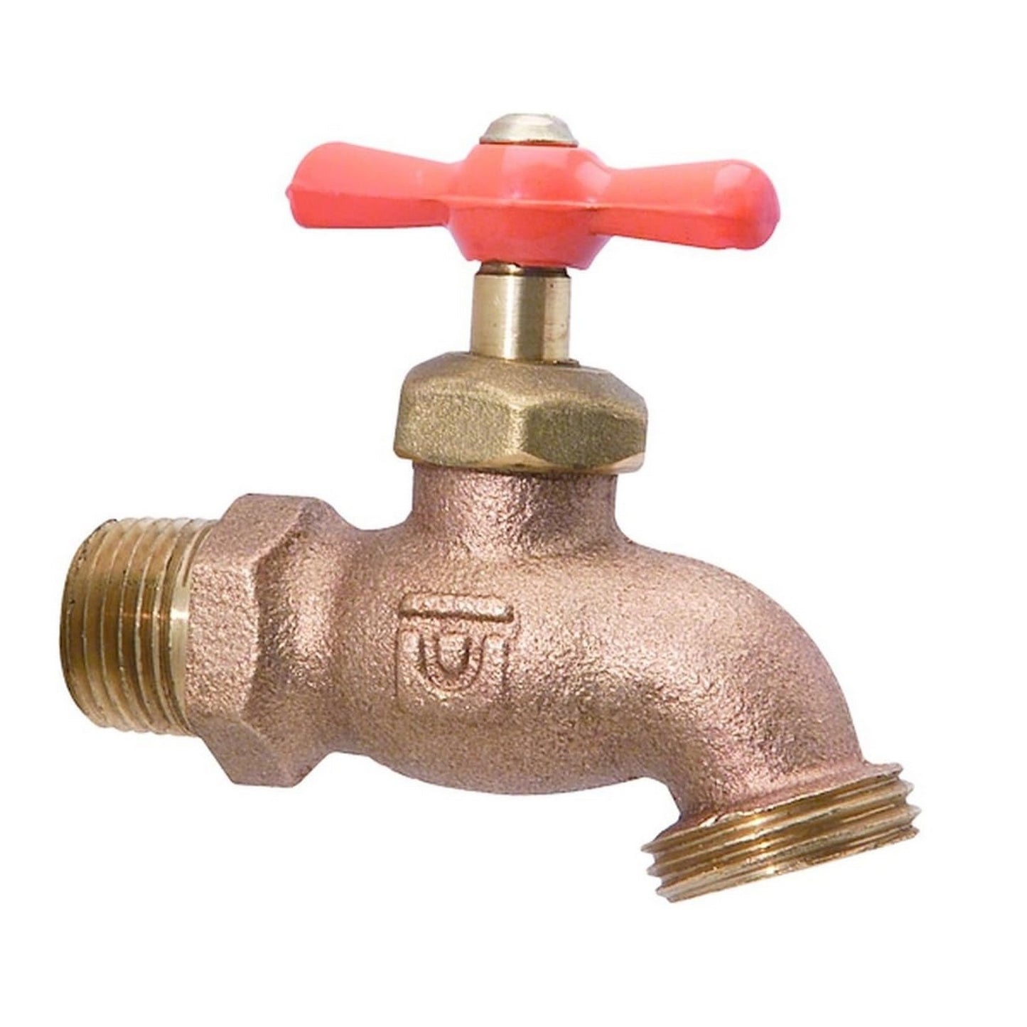LLAVE PARA MANGUERA BRONCE DE 3/4"