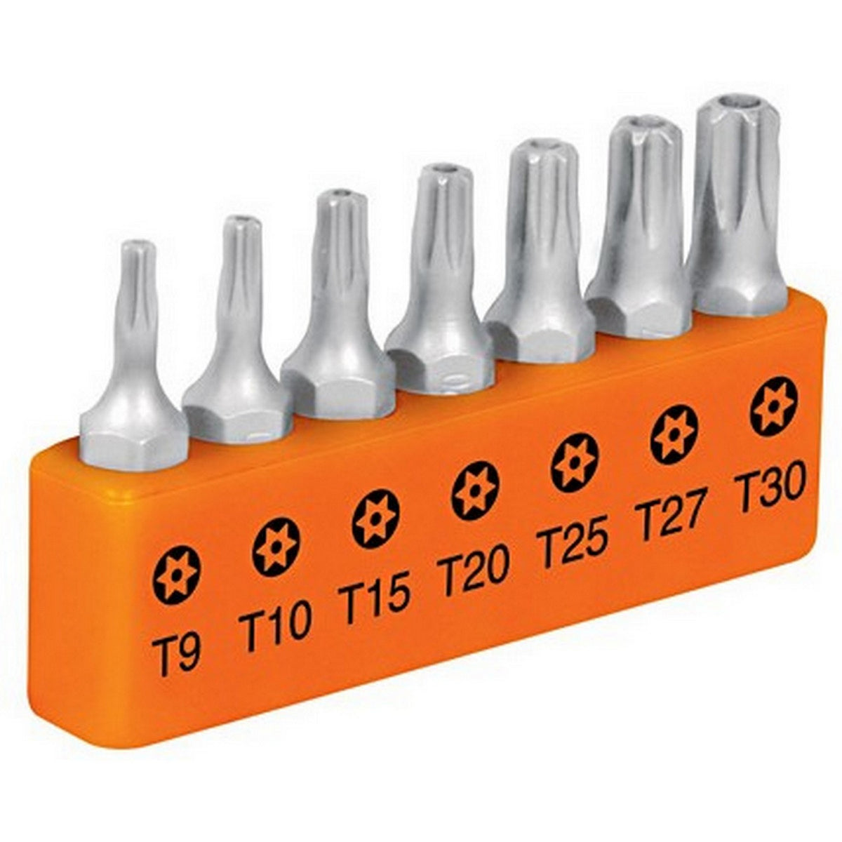 JGO DE 7 PUNTAS TORX DE 1" C/SEGURO