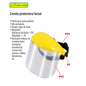 PROTECTOR FACIAL CON PERILLA DE AJUSTE