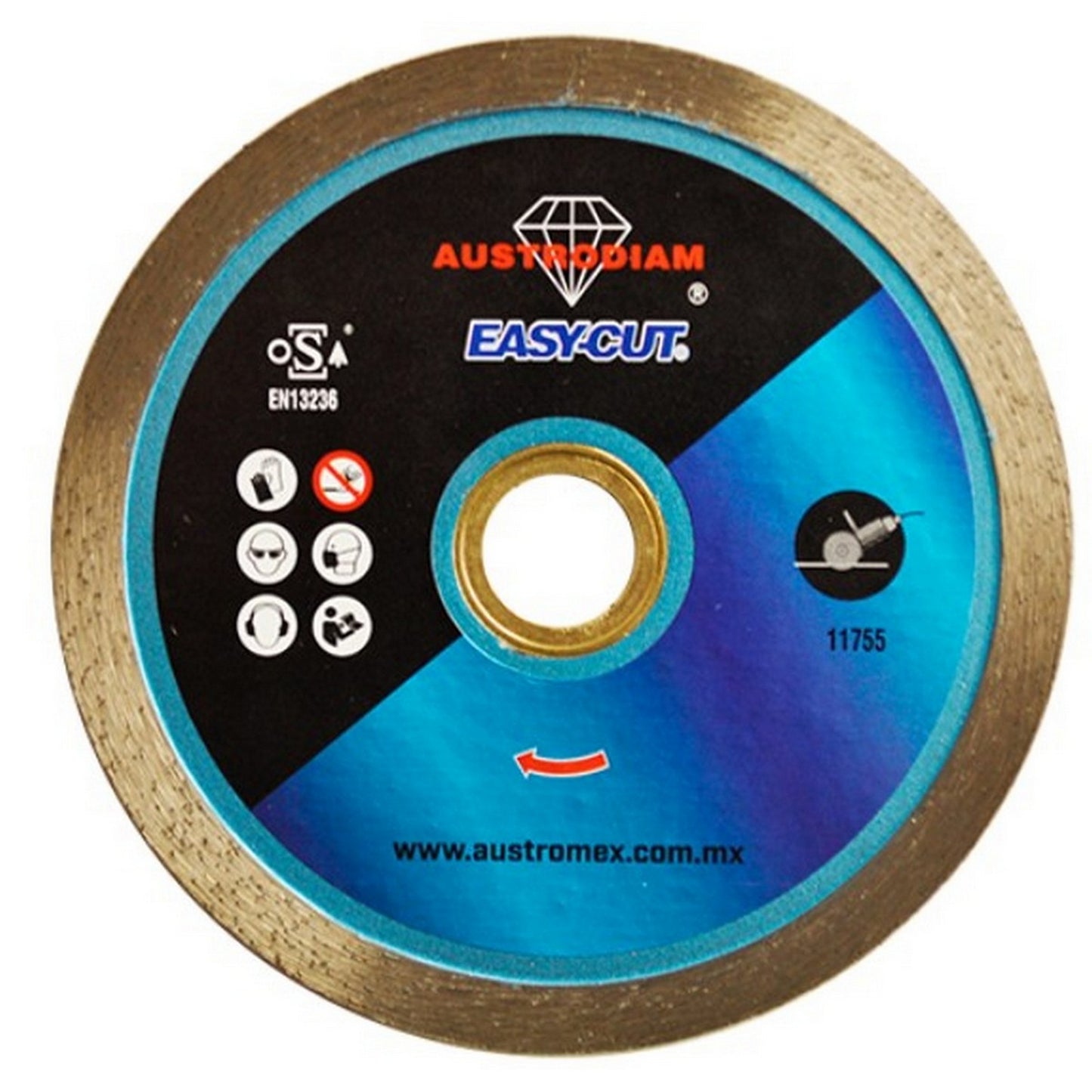 DISCO DIAMANTE 4" LISO # 1501