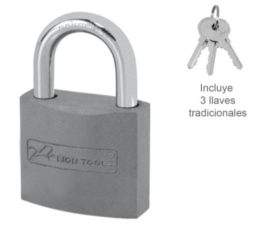 CANDADO DE HIERRO 30 mm CON 2 LLAVES